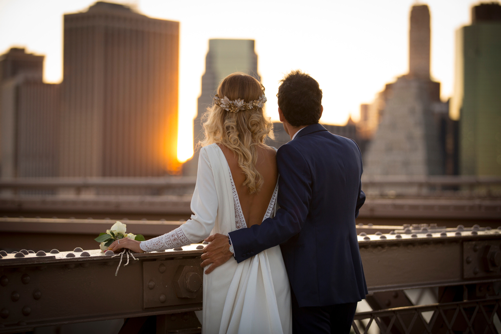 Couple,Just,Married,In,New,York